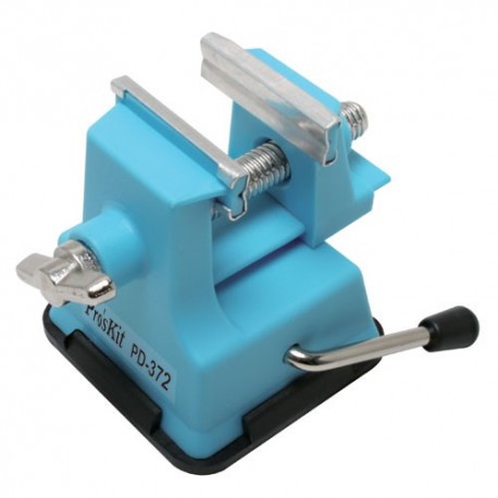 Morsa de mesa mini PROSKIT celeste 
