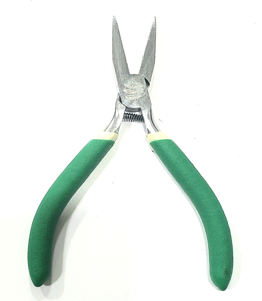 Pinza plana lisa mango verde REGAL