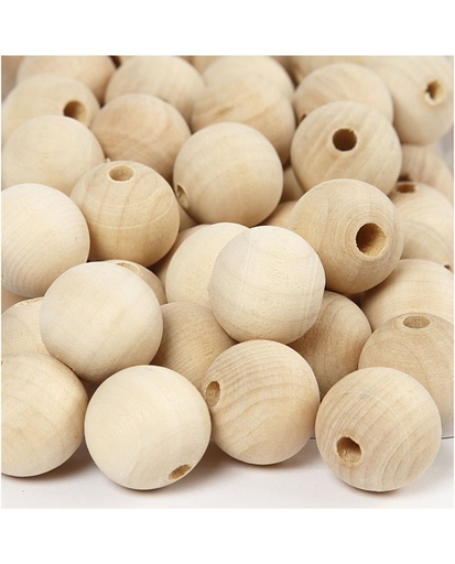 [bo8l] Bolita de madera 8mm - 50 u