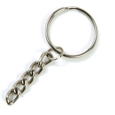 [47llaca20x50] Llavero cadena comun 20mm - x 50 u + triangulito