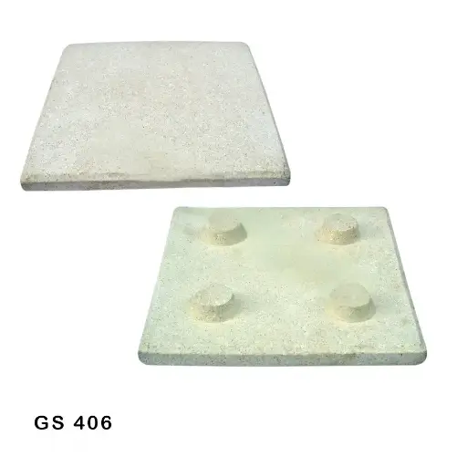 [25pla1] Placa soldar ceramica aislante 15 X 15 GS406