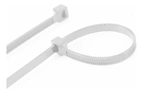 Precinto 150X3.6 Blanco x 10u