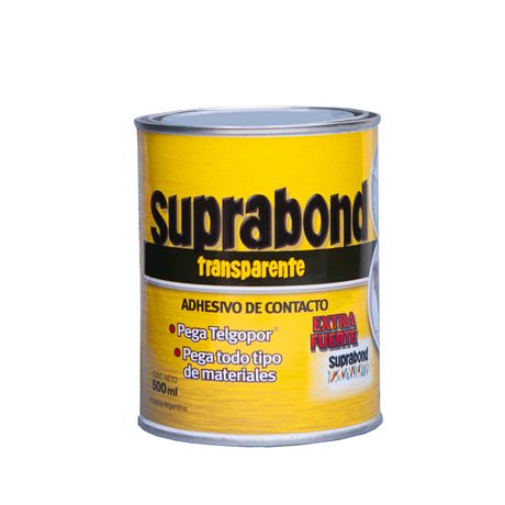 [32suptr500] Suprabond cemento transparente 500ml lata