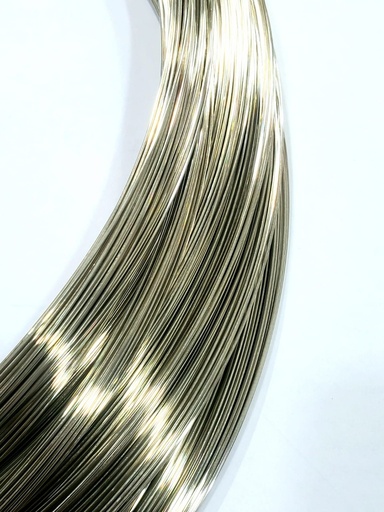 [12alalp1sd100 ] Alambre Alpaca 1,00mm  semi dura - 100gr